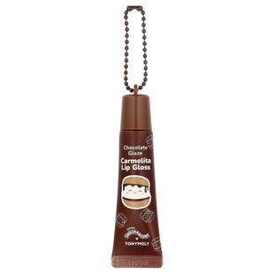 TonyMoly,Original Squishmallows™, Carmelita Key Chain Lip Gl