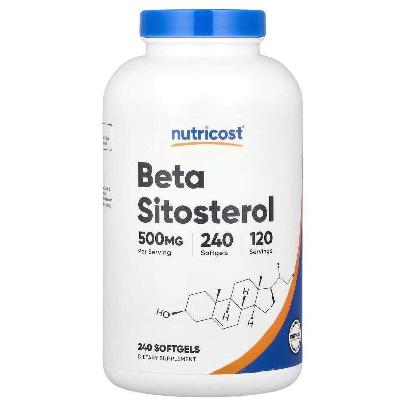 Nutricost,β-谷甾醇,240 粒软胶囊(每粒软胶囊 250 毫克)