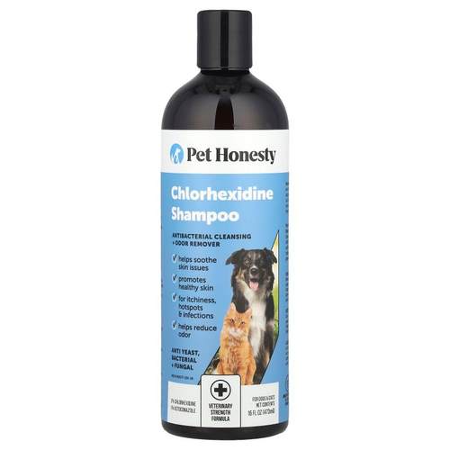 Pet Honesty,氯己定洗发水，猫狗专用，16 液量盎司（473 毫升）