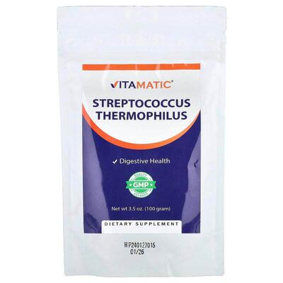 Vitamatic,Streptococcus Thermophilus, 3.5 oz (100 g)