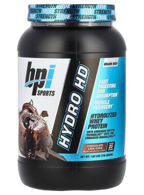 BPI ,Hydro HD™，水解乳清蛋白，巧克力熔岩蛋糕味，1.62 磅（736