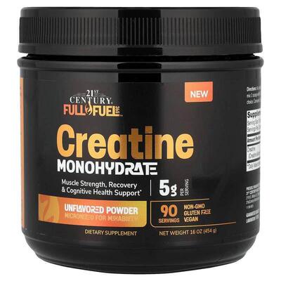 21世纪,Full Fuel 365™, Creatine Monohydrate, Unflavored, 16