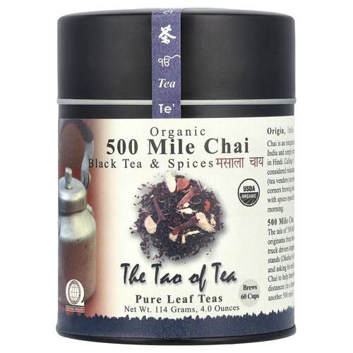 The Tao of Tea,有机红茶&香料，4.0盎司（115克）