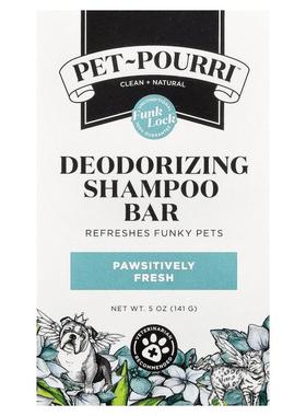 Poo-Pourri,Pet-Pourri™，净味洗发皂，Pawsitively 清新，5 盎司