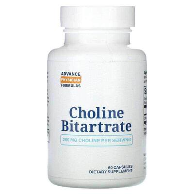 Advance Physician Formulas Inc酒石酸氢胆碱大脑神经肝脏健康