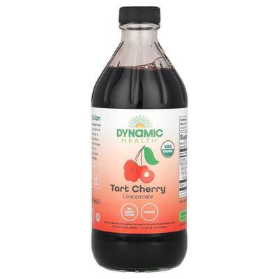 Dynamic Health,酸樱桃浓缩物玻璃容器装16 液量盎司（473 毫升）