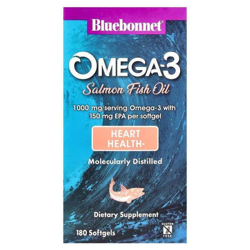 Bluebonnet Nutrition,Omega-3 鲑鱼油