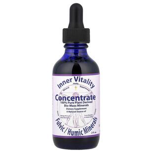 Morningstar Minerals,内在活力，浓缩，富里/腐植矿物质，2 液盎