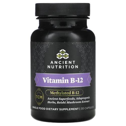 Ancient Nutrition,维生素 B-12，30 粒胶囊