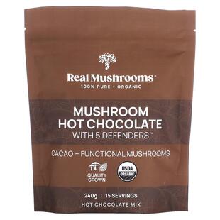 Real Mushrooms,蘑菇热巧克力,5重守护的蘑菇热巧克力,240 克