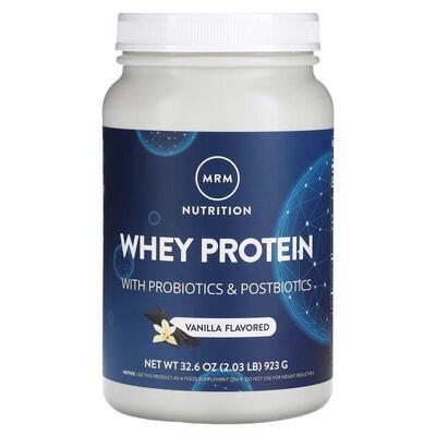 MRM Nutrition,乳清蛋白，20 亿益生菌，香草味，2.03 磅（923 克