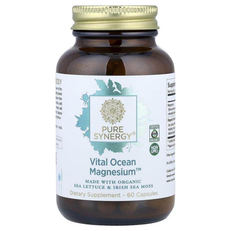 Pure Synergy Vital Ocean Magnesium海洋镁每日晚间温和常相伴