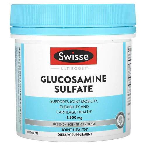 Swisse,Ultiboost，硫酸葡萄糖胺，1500毫克，180片