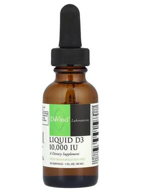 DaVinci Laboratories,液体 D3，10000 国际单位