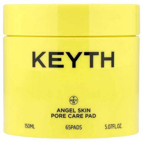KEYTH,Trued 天使皮肤毛孔护理棉片，65 片，5.07 液量盎司（150