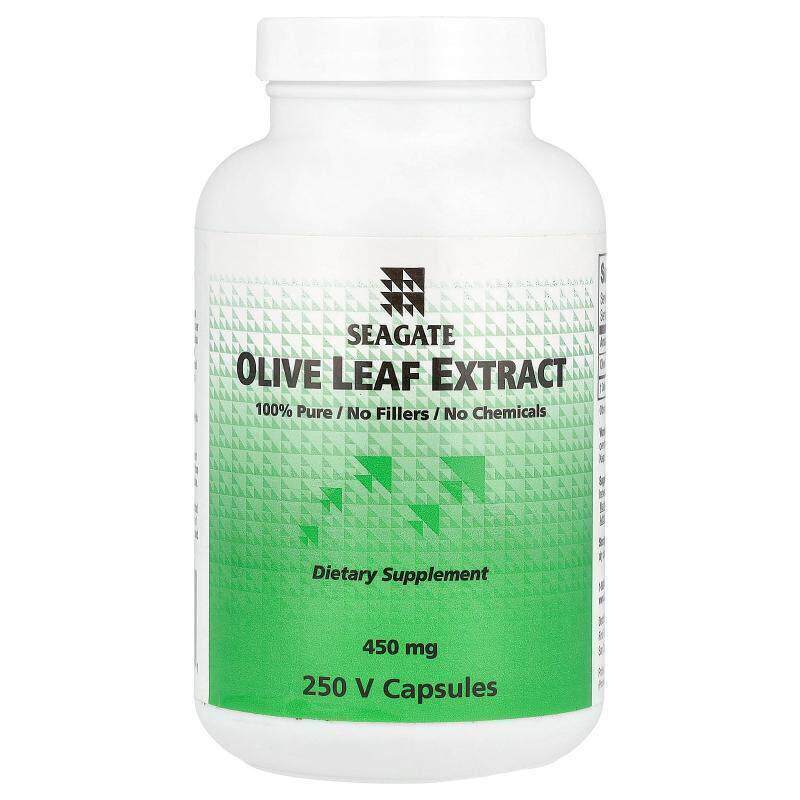 Seagate,橄榄叶提取物，450 毫克，250 粒素食胶囊