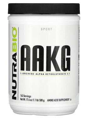 Nutrabio Labs,AAKG，1.1 磅（500 克）