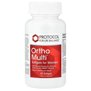 Protocol for Life Balance,Ortho Multi for Women,90 粒软凝胶