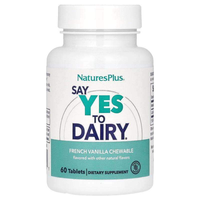NaturesPlus,Say Yes to Dairy，乳制品剂，50 片咀嚼片