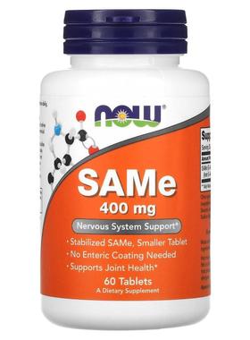诺奥,SAMe，400 毫克，60 片