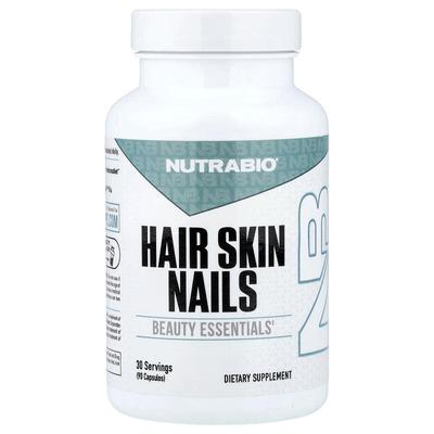 Nutrabio Labs,Hair Skin Nails, 90 Capsules