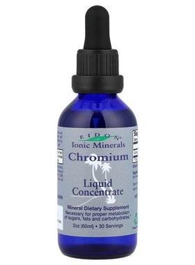 Eidon Ionic Minerals,铬，浓缩液，2 盎司（60 毫升）