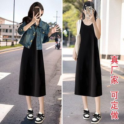 2025春夏季无袖洋装一整