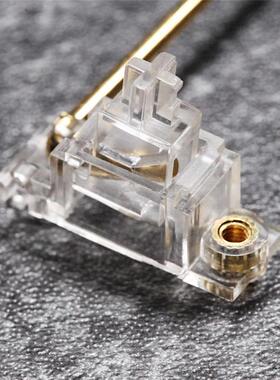 Everglide Transparent Gold Plated Pcb screw in abilizer fo