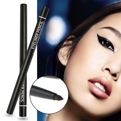 1PC Black 36h Eyeliner Pencil Waterproof Liquid Eyeliner Mak