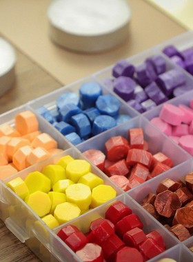 600Pcs/box Sealing Wax Beads Stamp Wax Seal Beaded Waxes for