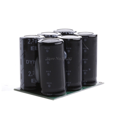 Farad Capacitors 2.7V 120F 6Pcs Super Capacitor With Protect