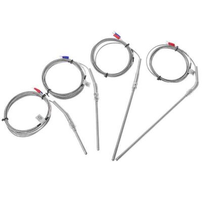 2M Cable Wire K Type Thermocouple Probe Length 50mm/100mm/15