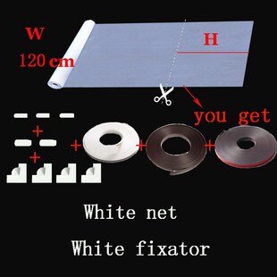 DIY Magnetic Mosquito net window screen Fiberglass screen mo