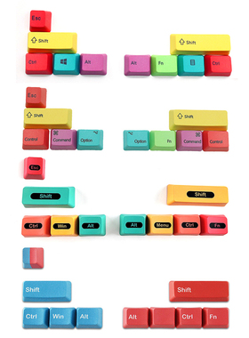 10pcs Mechanical Keyboard PBT Keycap Gaming Mechanical Keybo