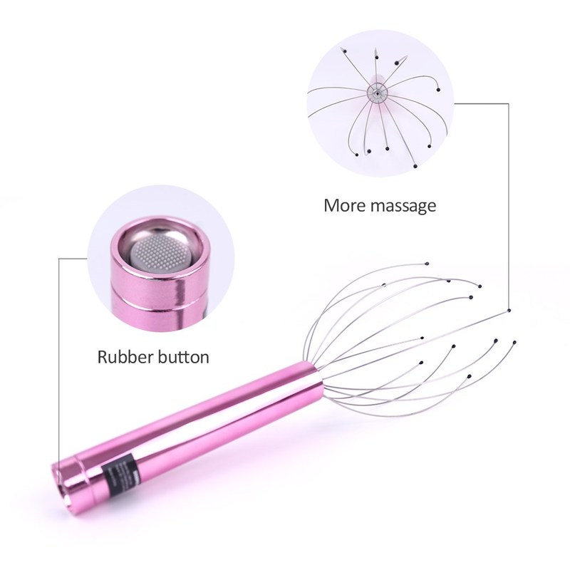 Electric Claw Massager Body Massage Octopus Head Scalp Neck