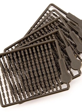 5pcs/set Carp Fishing Hair Stops Boilie Bait Dumbell Shape F