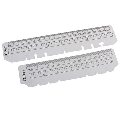 2Pcs/Lot Suitable for Filofax Rulers A4 A5 A6 B5 Planner fo