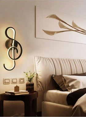 Alunum note shape wall light 22W AC90V-260V Modern Minimalis