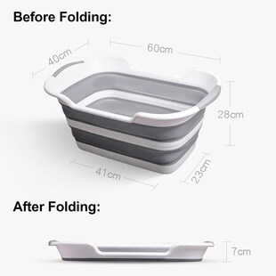 Foldable Baby Shower Bathtub Portable Silicone Pet Dog Bath