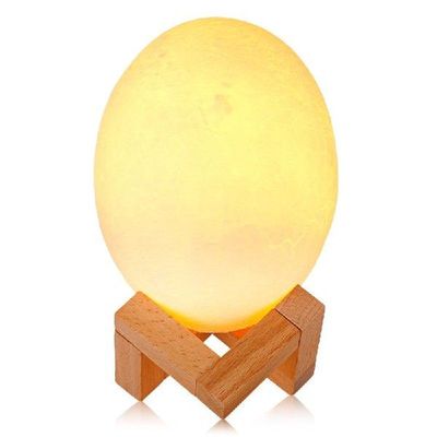 3D Printing Dinosaur Egg Light Patting Night Lamp PLA 3