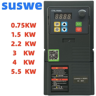 VFD 380V 220V Frequency 2.2 5.5KW 0.7 Variable 1.5 Drive