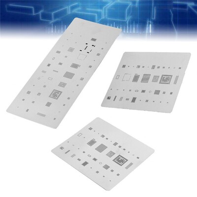 1Pc IC Chip Repair BGA Rework Reballing Stencil Template Chi