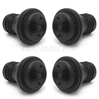 4 Pcs Rubber Wine Stopper Vacuum Suction Bottle Stopper Vac