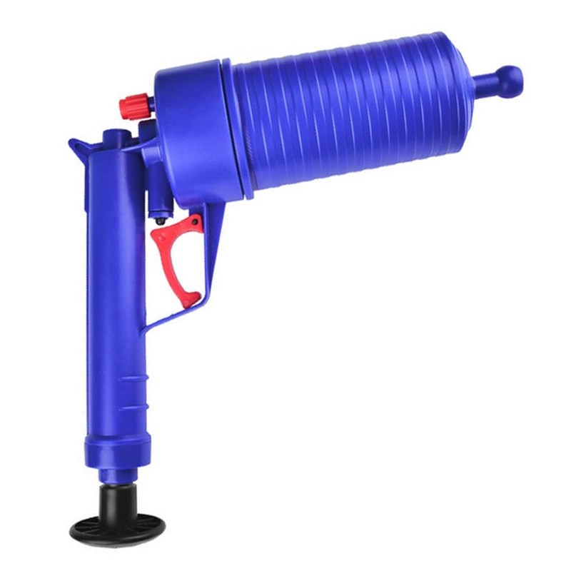 Dredge Plug Air Pump Pipe Plunger Toilet Drain Cleaner  Blo