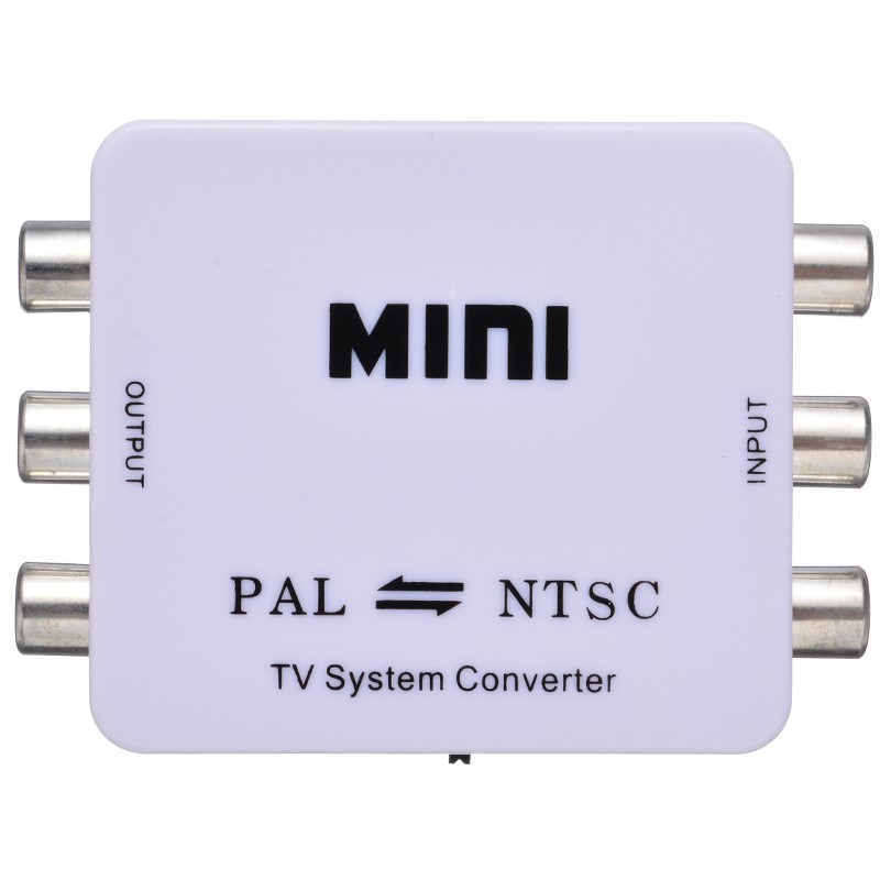 Mayitr 1pc PAL/NTSC/SECAM to PAL/NTSC Converter Mini Bi-dire