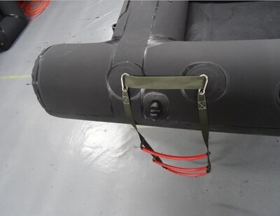 Portable Inflatable Boat  Boarding Ladder Wakeboard Yacht Eq