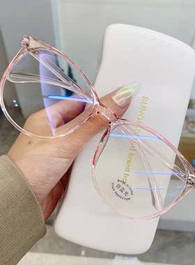 2021  Round Computer Glasses Anti Blue Light Glasses Blockin