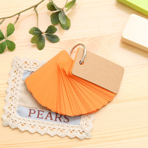 Loose-Leaf Note Book Notepad Reciting Writing Stationery Voc
