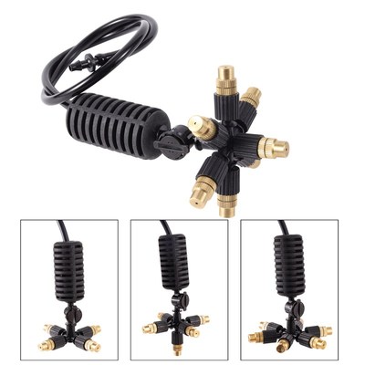 Hanging Sprinklers Kit 4/7mm Hose With Atomization Nozzle Gr