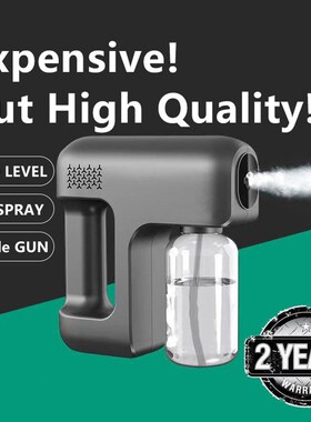 Atomizer USB Rechargeable Mist Sprayer 380ml Adjustable Atom